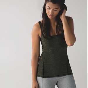 Lululemon Amala Gator Green Tank